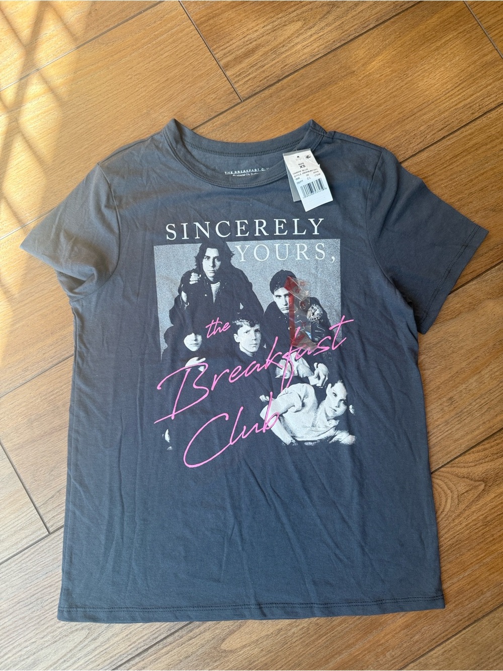 Sincerely Yours Charcoal 'Breakfast Club' Graphic Tee